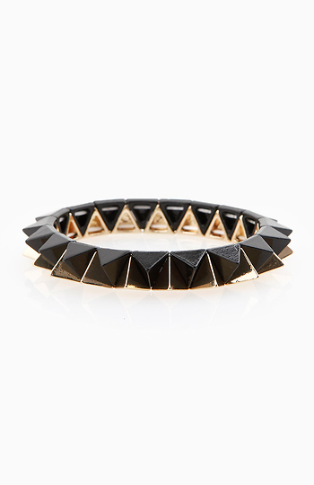 Opposing Spike Stretch Bracelet Slide 1