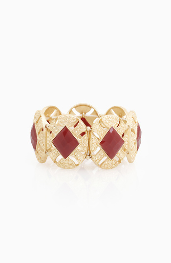 Baroque Coin Bracelet Slide 1