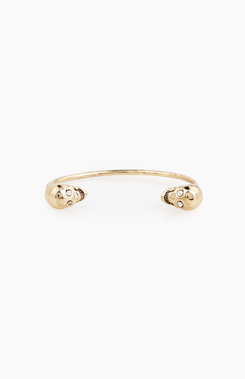 Double Skulls Bracelet Slide 1