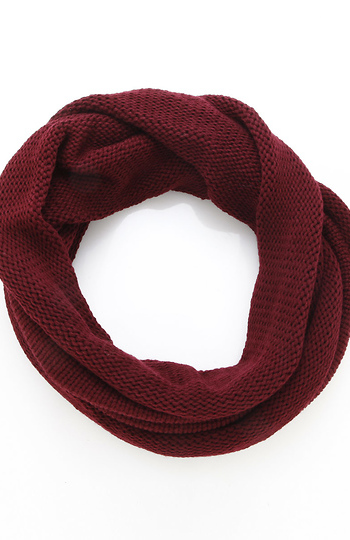 Tight Knit Crew Infinity Scarf Slide 1