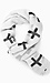 Cross Print Scarf Thumb 1