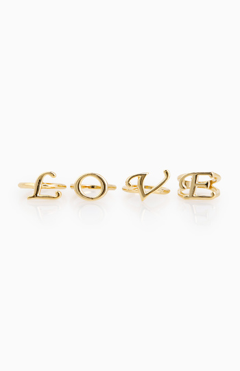 LOVE ring set Slide 1