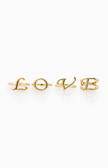 LOVE ring set Slide 1