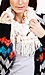 Slash Fringe Infinity Scarf Thumb 3