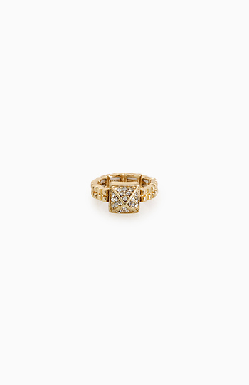 Sparkling Pyramid Ring Slide 1