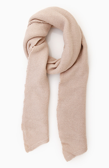 Fine Knit Scarf Slide 1
