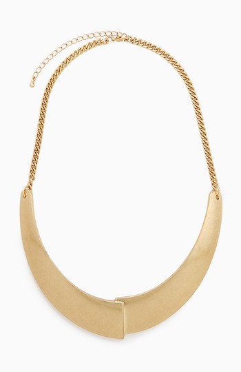 Egyptian Collar Necklace in Gold | DAILYLOOK