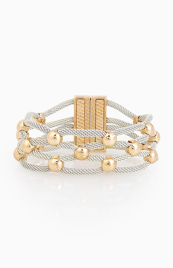 Elegantly Edgy Chain Bracelet Slide 1