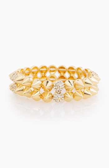 Sneak Peak Rhinestone Bracelet Slide 1