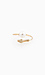 Snake and Pearl Midi Ring Thumb 1