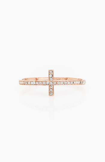 Sparkle Cross Bracelet Slide 1