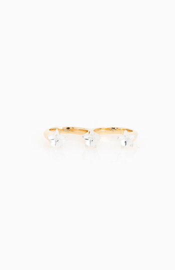 Star Rhinestone Knuckleduster Slide 1