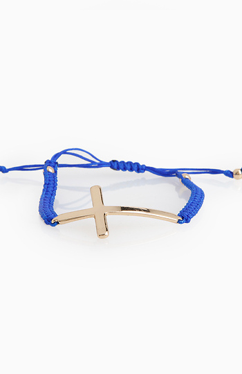 Cross Friendship Bracelet Slide 1