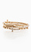 Rhinestone Cross Coil Bracelet Thumb 1