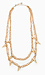 Double Spike and Chain Necklace Thumb 1