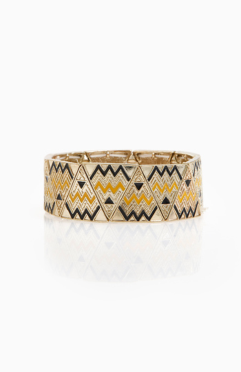 Zig-Zag Triangle Bracelet Slide 1