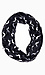 Moustache Infinity Scarf Thumb 1