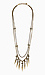 Cross and Spike Necklace Thumb 1