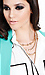 Stoned Chain Necklace Thumb 3