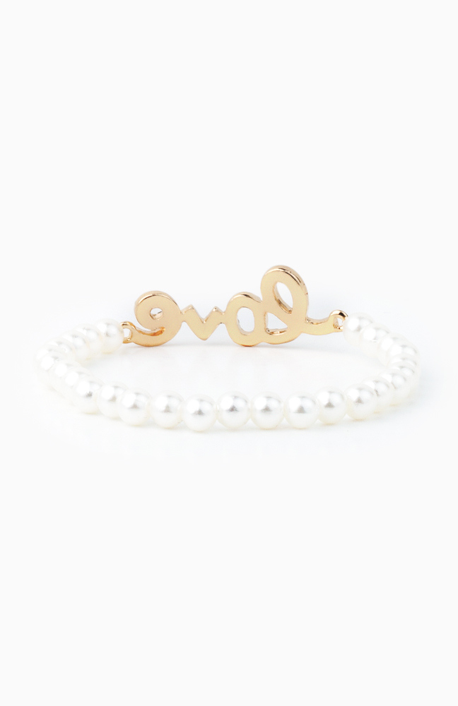 Crystal Love Bracelet in Ivory DAILYLOOK
