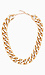 Frosted Chain Link Necklace Thumb 1