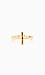 Curved Cross Ring Thumb 1