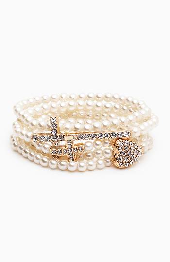 Stacked Faith Bracelet Set Slide 1