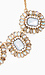 Sparkling Floral Stone Necklace Thumb 2
