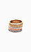 Stacked Metallic Ring Set Thumb 1