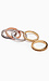 Stacked Metallic Ring Set Thumb 2