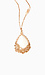 Floral Stone Pendant Necklace Thumb 2