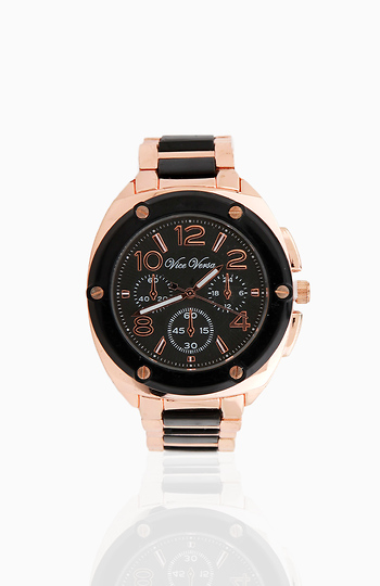 Two Tone Link Watch Slide 1