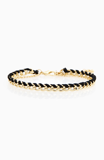 Threaded Chain Bracelet Slide 1