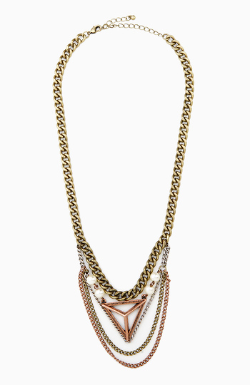 Futuristic Woman Necklace Slide 1