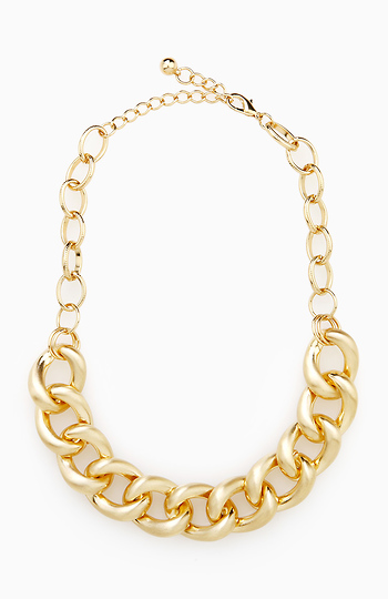 Matte Chain Necklace Slide 1