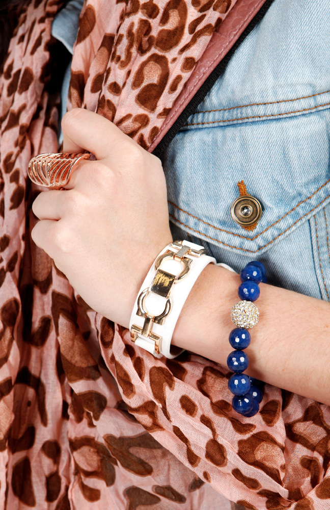 Disco Pearl Bracelet
