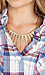 Hammered Spike Necklace Thumb 3