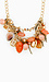 Stone and Crystal Charm Necklace Thumb 2