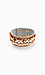 Honeycomb Leather Band Bracelet Thumb 1