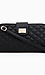 Quilted Twist Lock Clutch Thumb 1