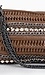 Boho Chain Link Woven Clutch Thumb 4