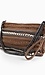 Boho Chain Link Woven Clutch Thumb 2