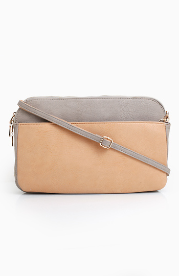 Tri-Sectional Color Block Purse Slide 1