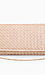 Glitter Basket Weave Clutch Thumb 1