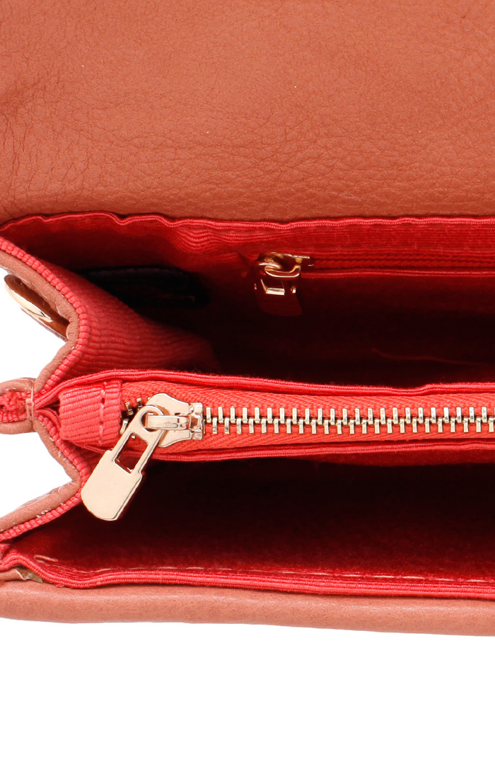 basket weave clutch bag