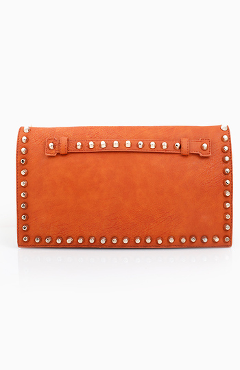 Stud Trim Hand Strap Clutch Slide 1