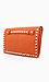 Stud Trim Hand Strap Clutch Thumb 2