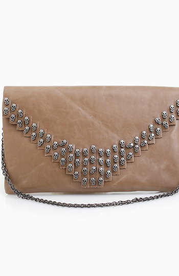 Skull Fringe Clutch Slide 1
