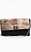 Snake Sequin Print Clutch Thumb 1