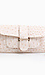 Faux Ostrich Skin Wallet Clutch Thumb 1